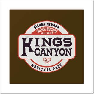 kings canyon Sierra Nevada Posters and Art